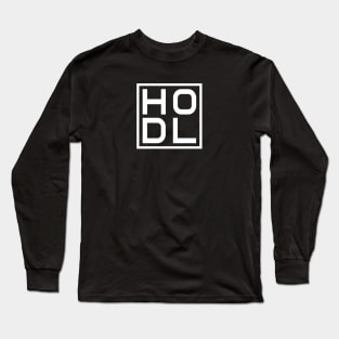 HODL Crypto Market Long Sleeve T-Shirt